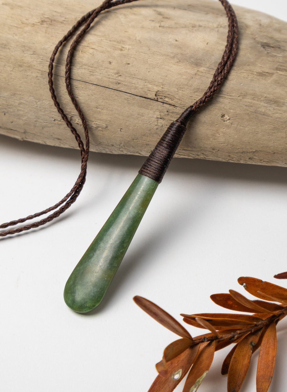 Drop Pounamu Pendant