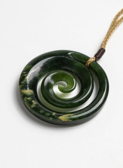 Pounamu Koru Pendant