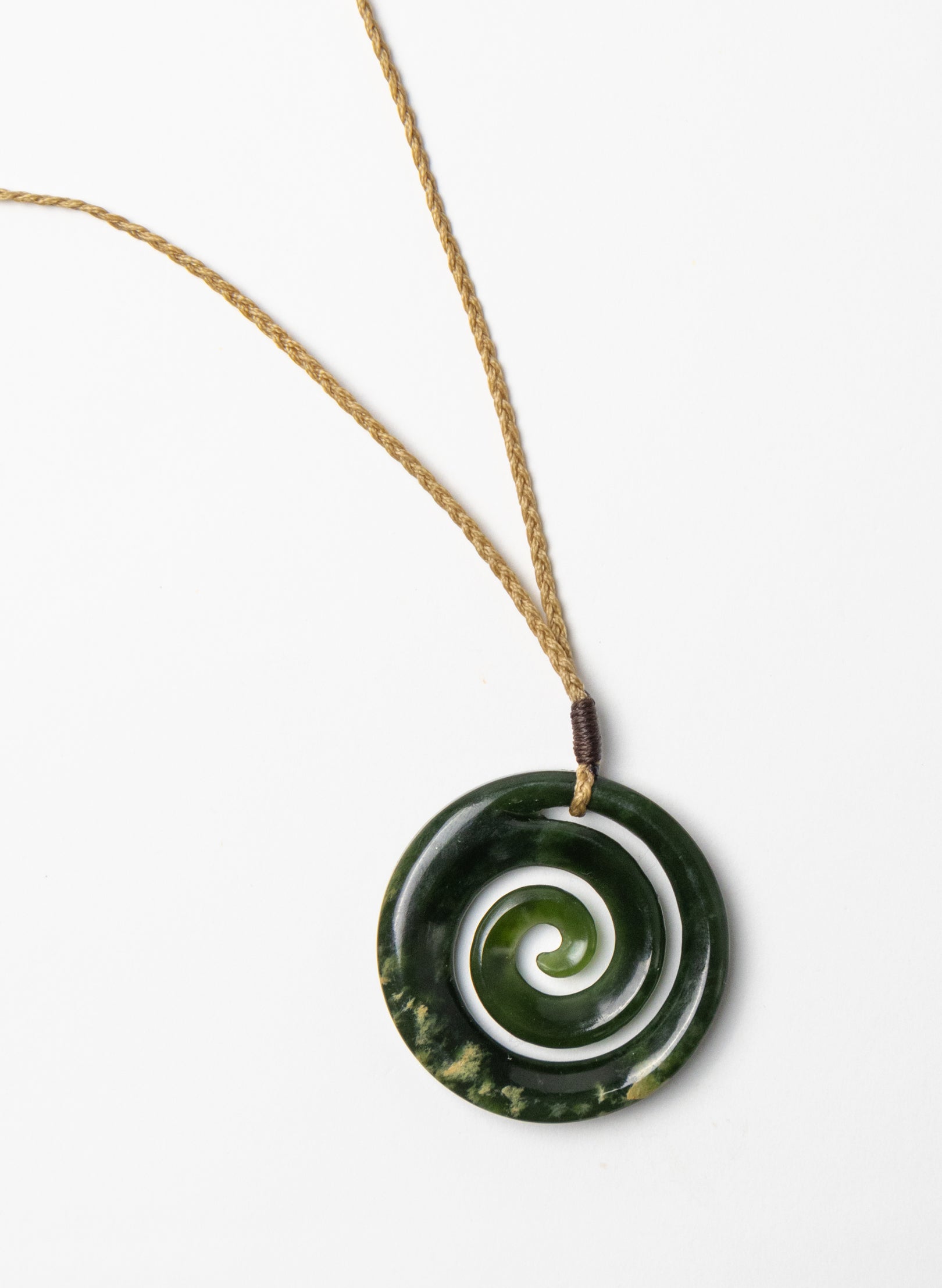 Pounamu Koru Pendant