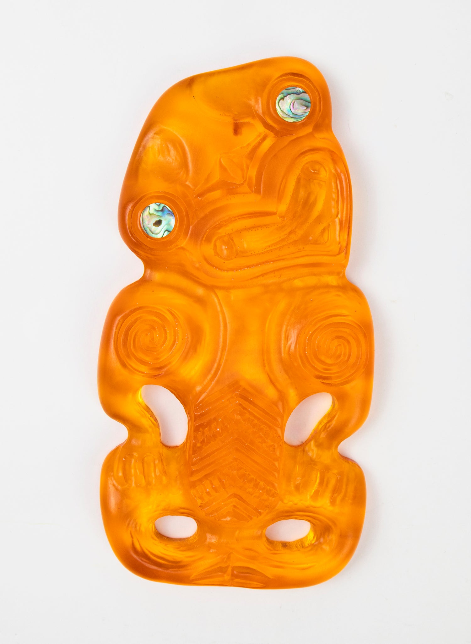 Te Awa O Te Wairua - Orange Resin