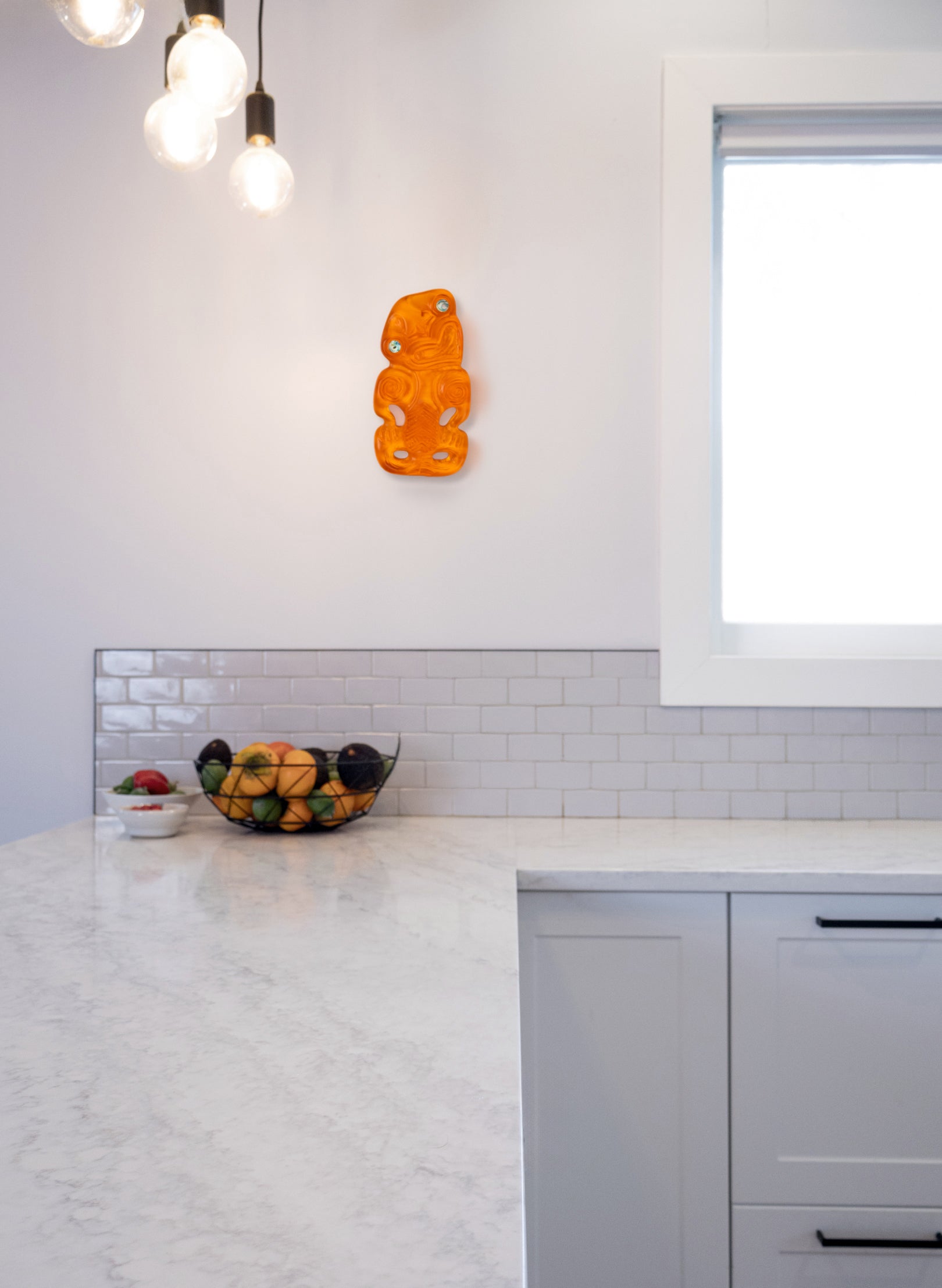 Te Awa O Te Wairua - Orange Resin