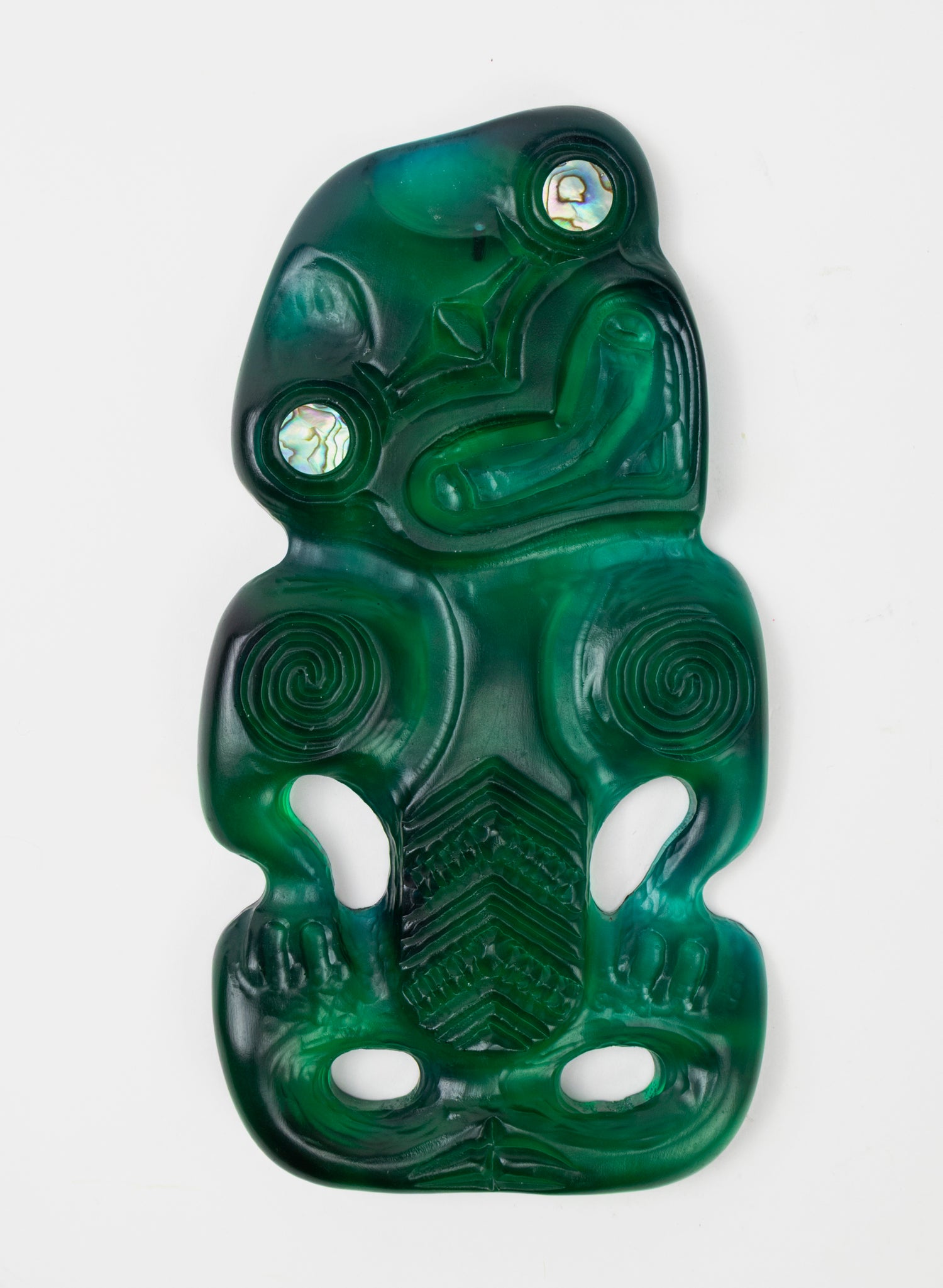 Te Awa O Te Wairua - Emerald Resin