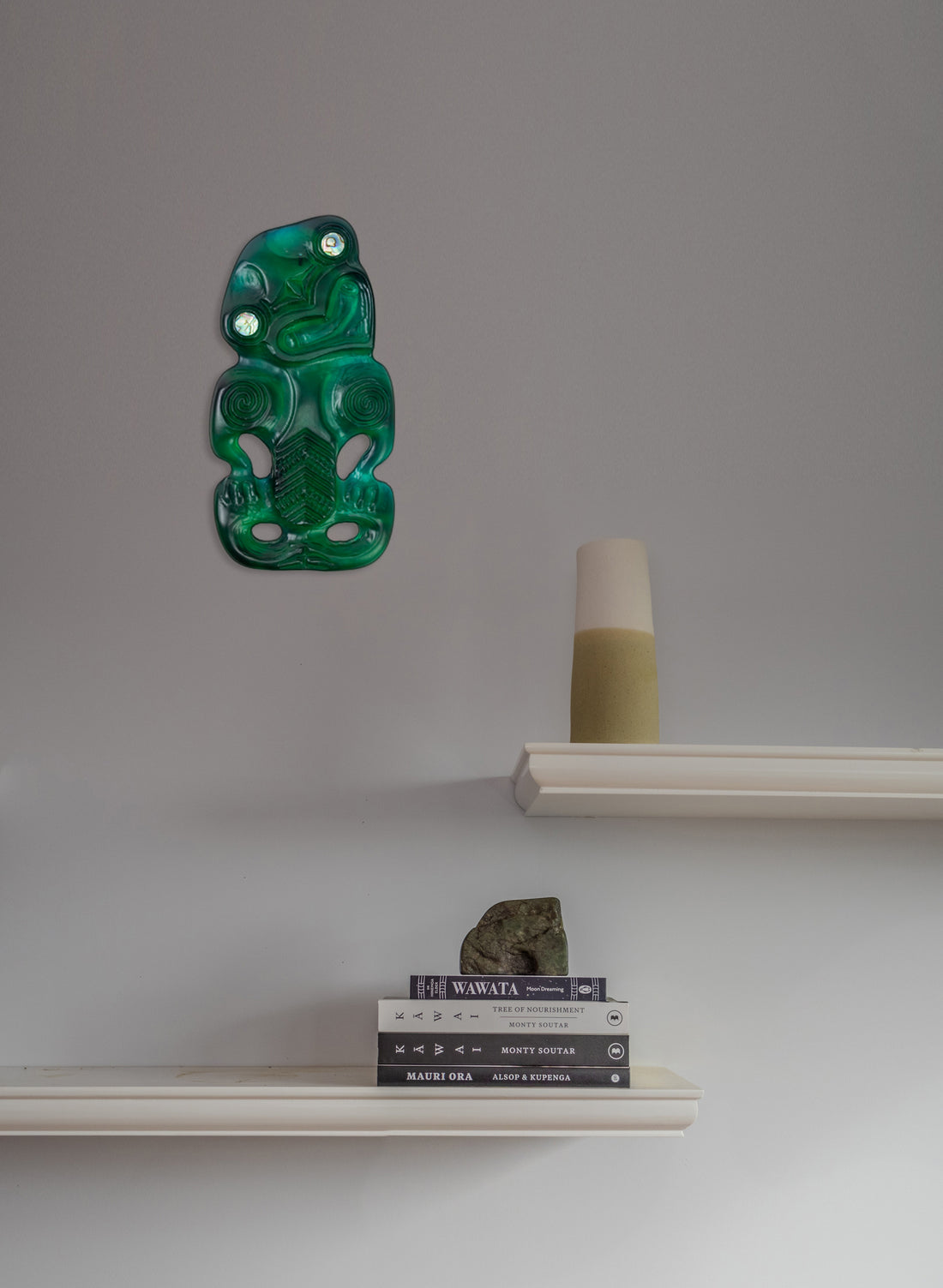 Te Awa O Te Wairua - Emerald Resin