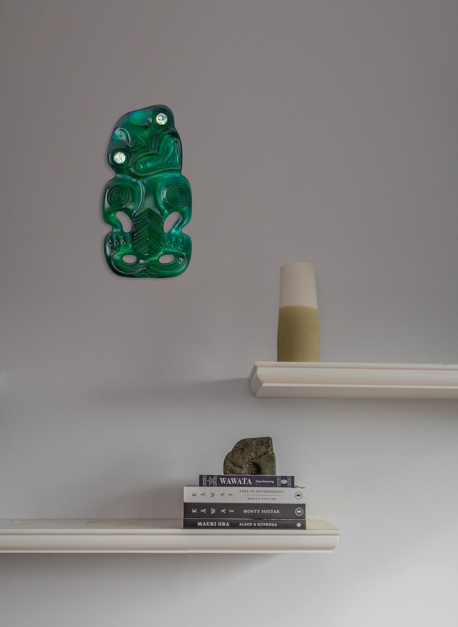 Te Awa O Te Wairua - Emerald Resin