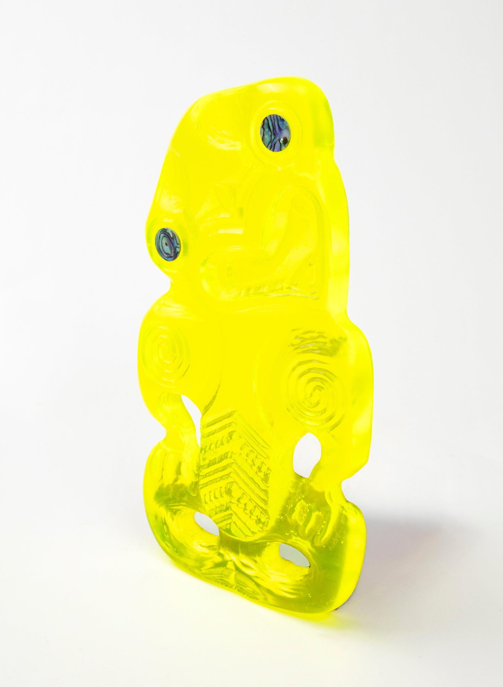 Te Awa O Te Wairua - Fluro Yellow Resin