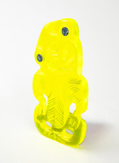 Te Awa O Te Wairua - Fluro Yellow Resin