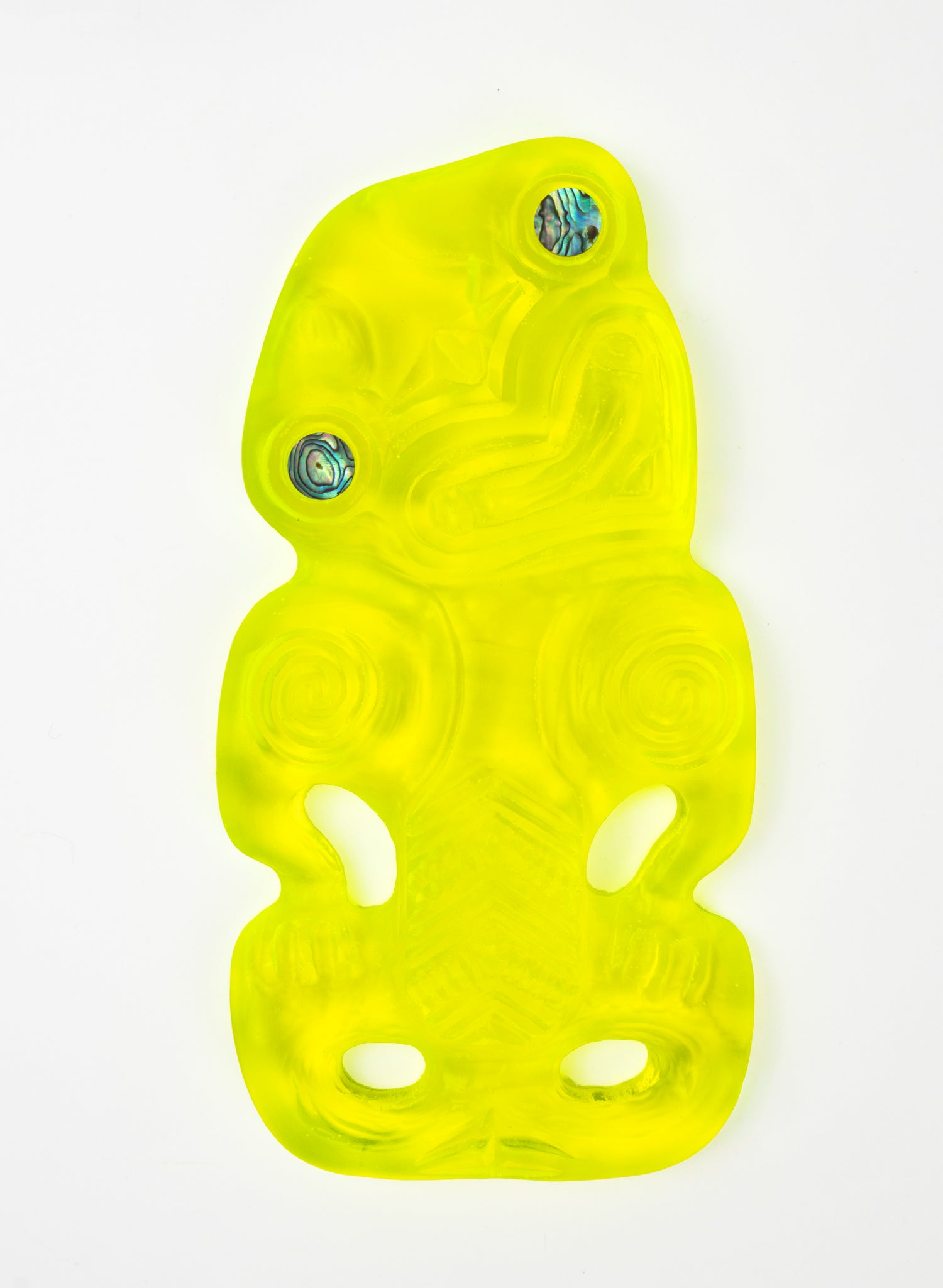 Te Awa O Te Wairua - Fluro Yellow Resin