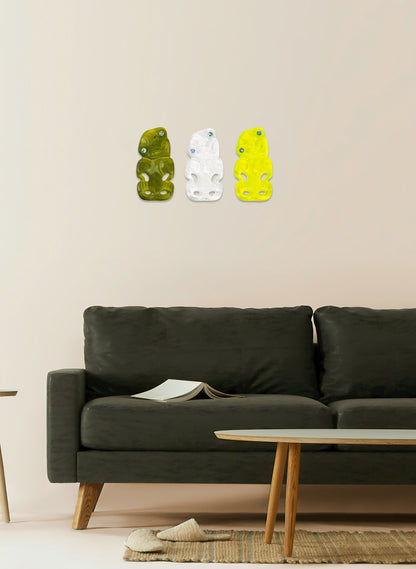 Te Awa O Te Wairua - Fluro Yellow Resin