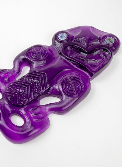 Te Awa O Te Wairua - Purple Resin