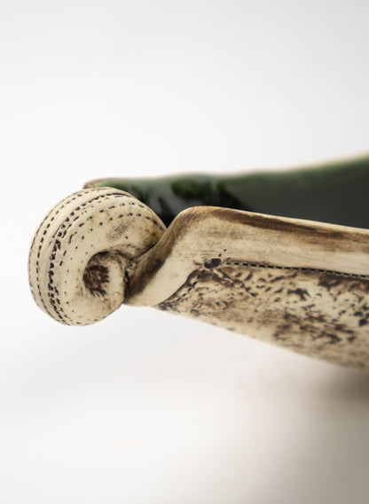 Scroll Bowl - Green
