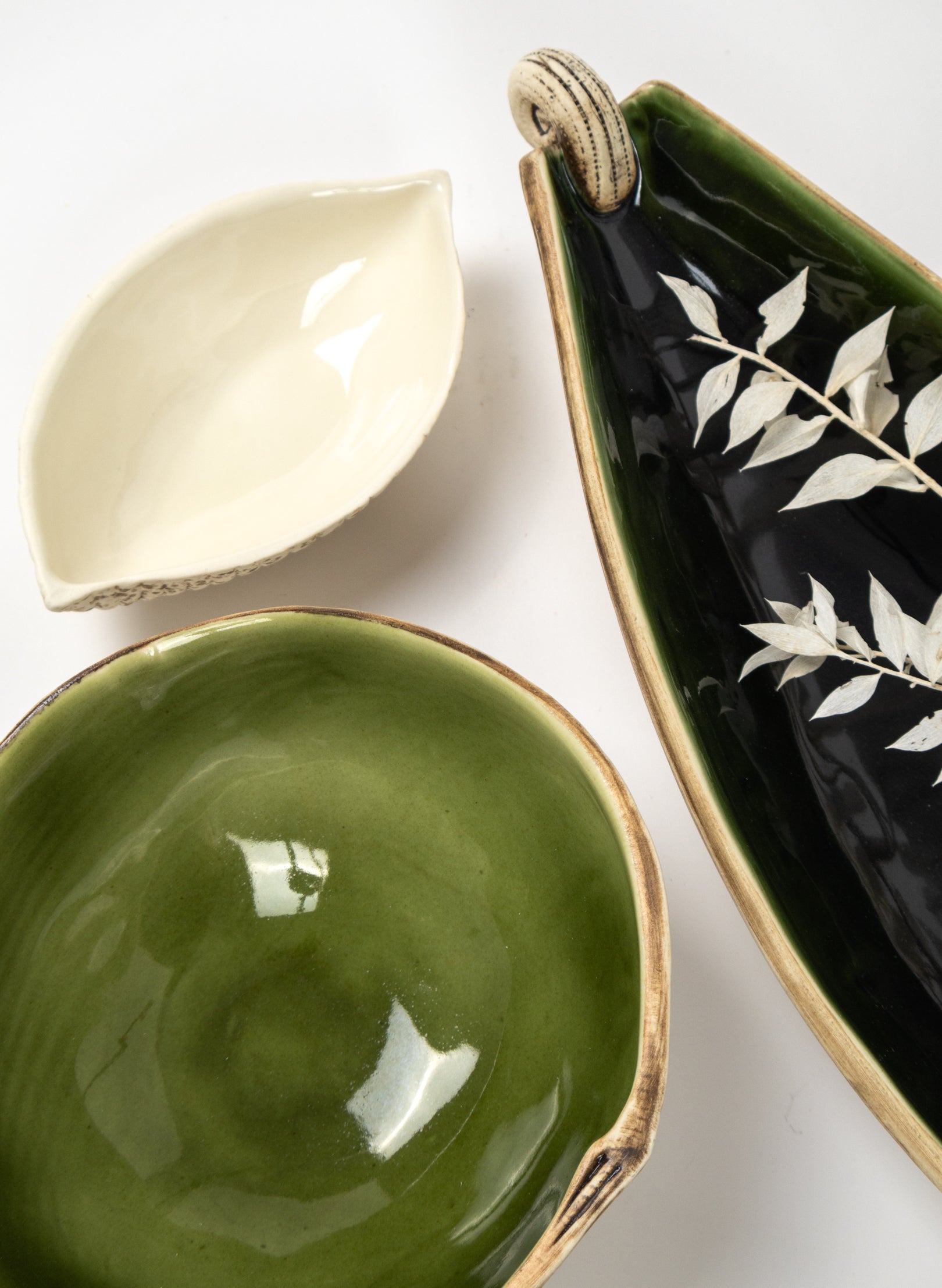 Scroll Bowl - Green