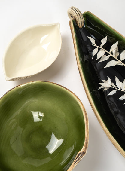 Scroll Bowl - Green