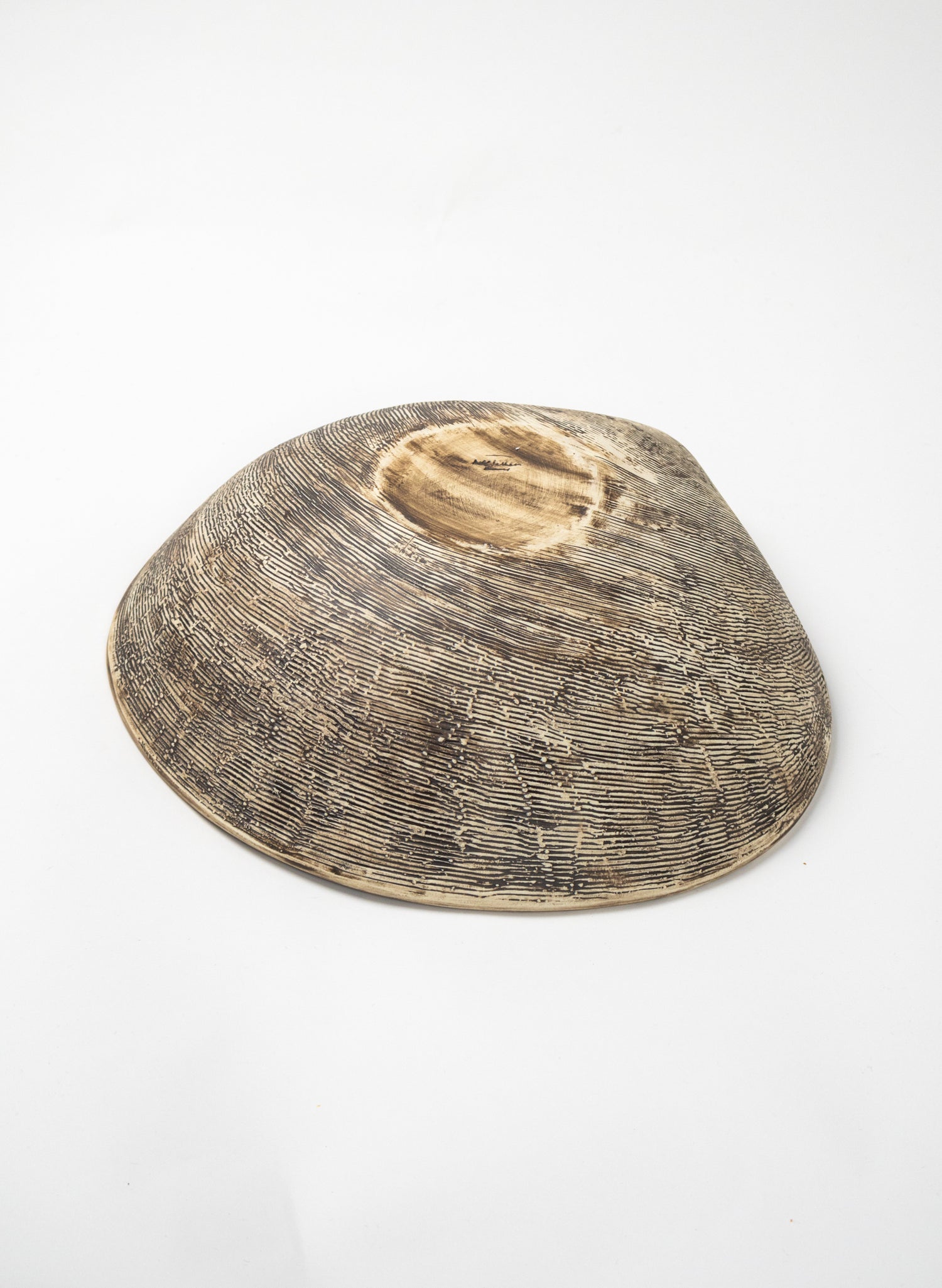 Shell Salad Bowl Blue