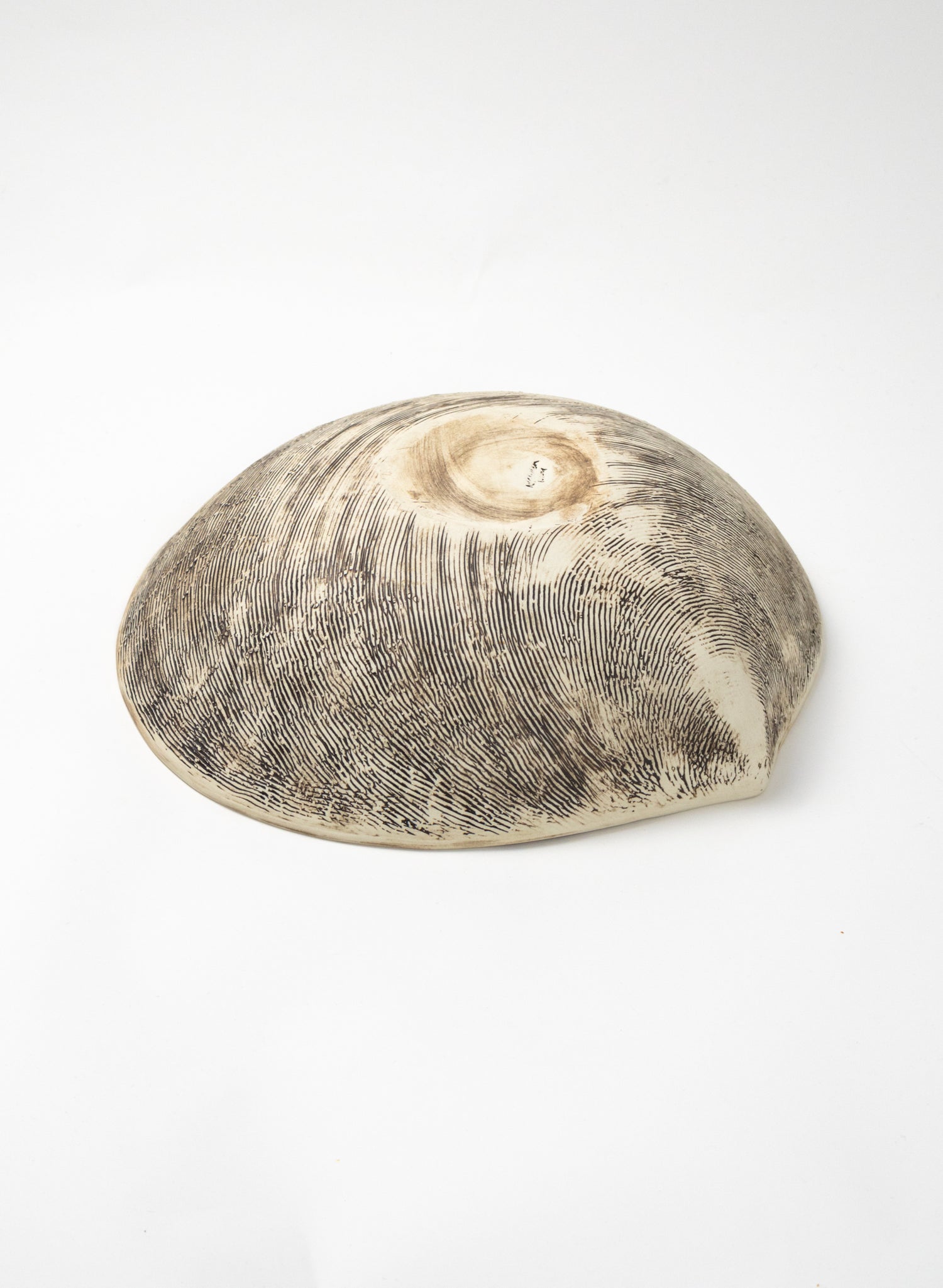 Shell Salad Bowl Aqua