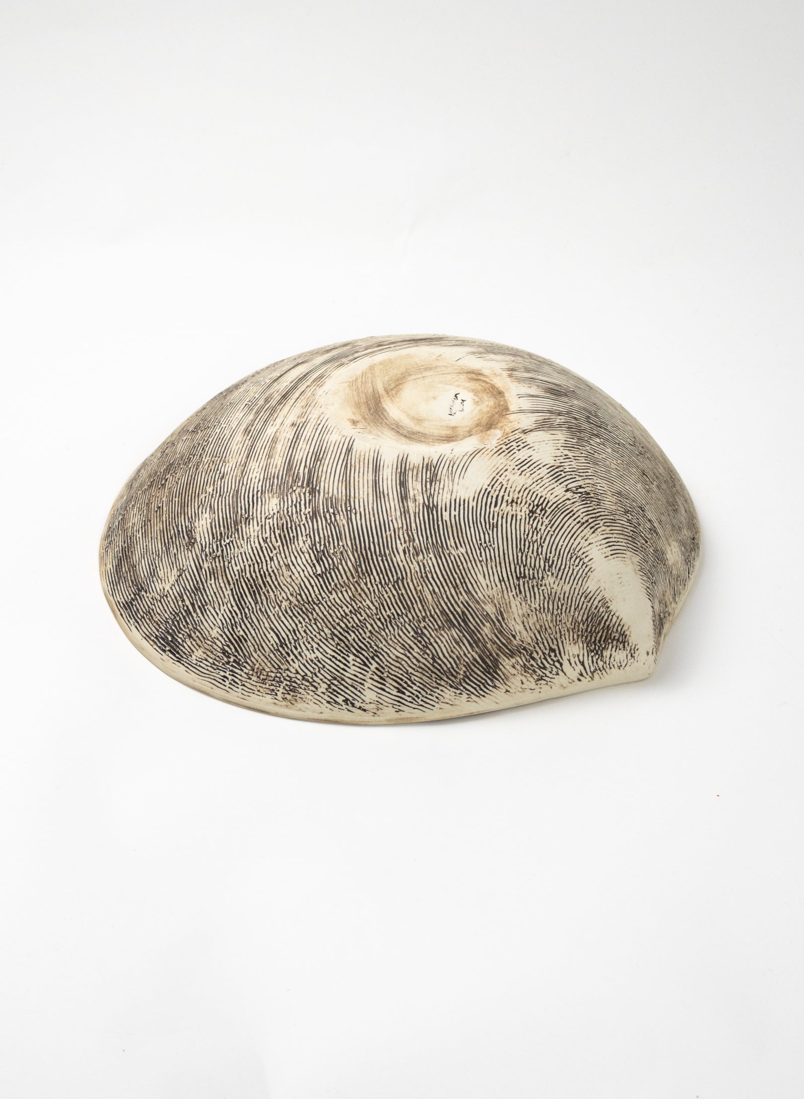 Shell Salad Bowl Aqua