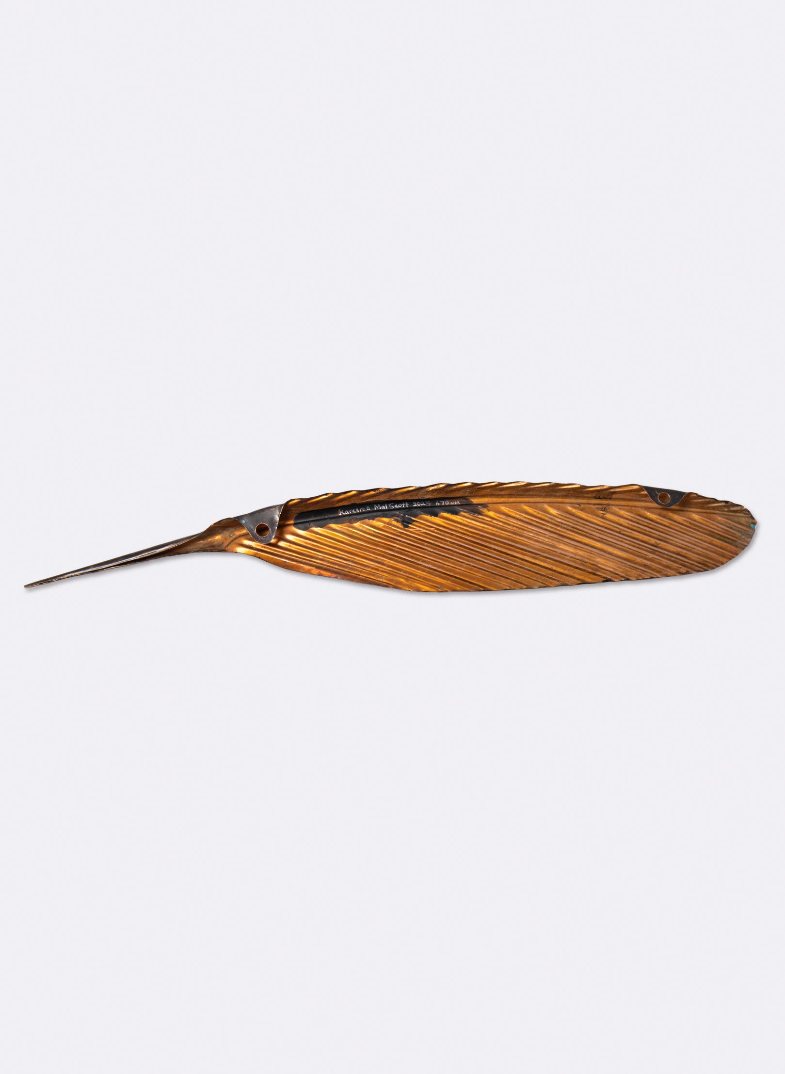 Kārearea Feather Copper 670mm