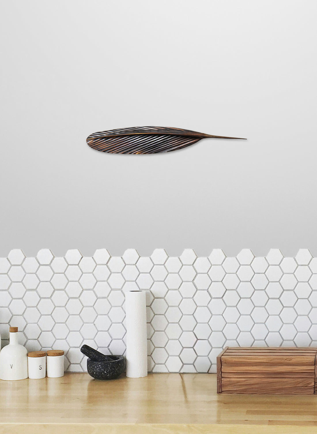 Kārearea Feather Copper 555mm