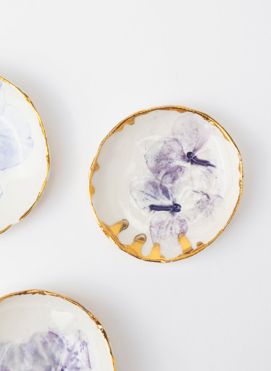 Medium Hydrangea Trio Pinch Bowls