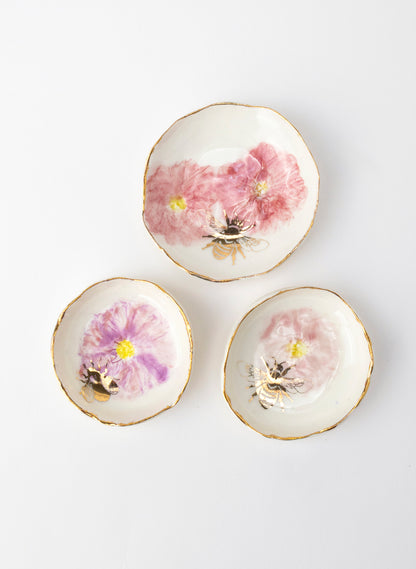 Cherry Blossom Trio Pinch Bowls