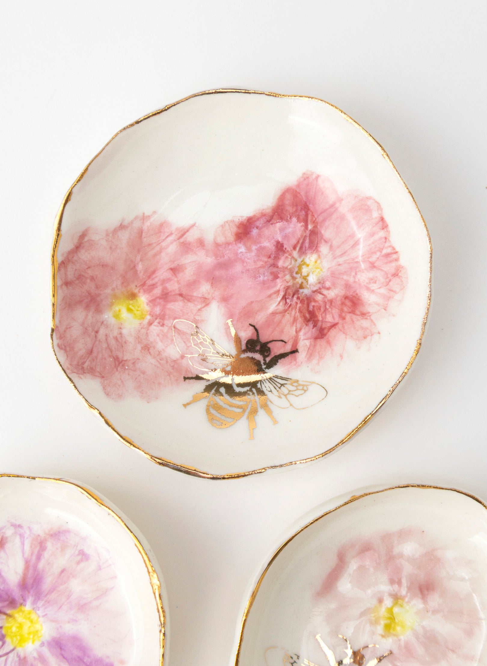 Cherry Blossom Trio Pinch Bowls