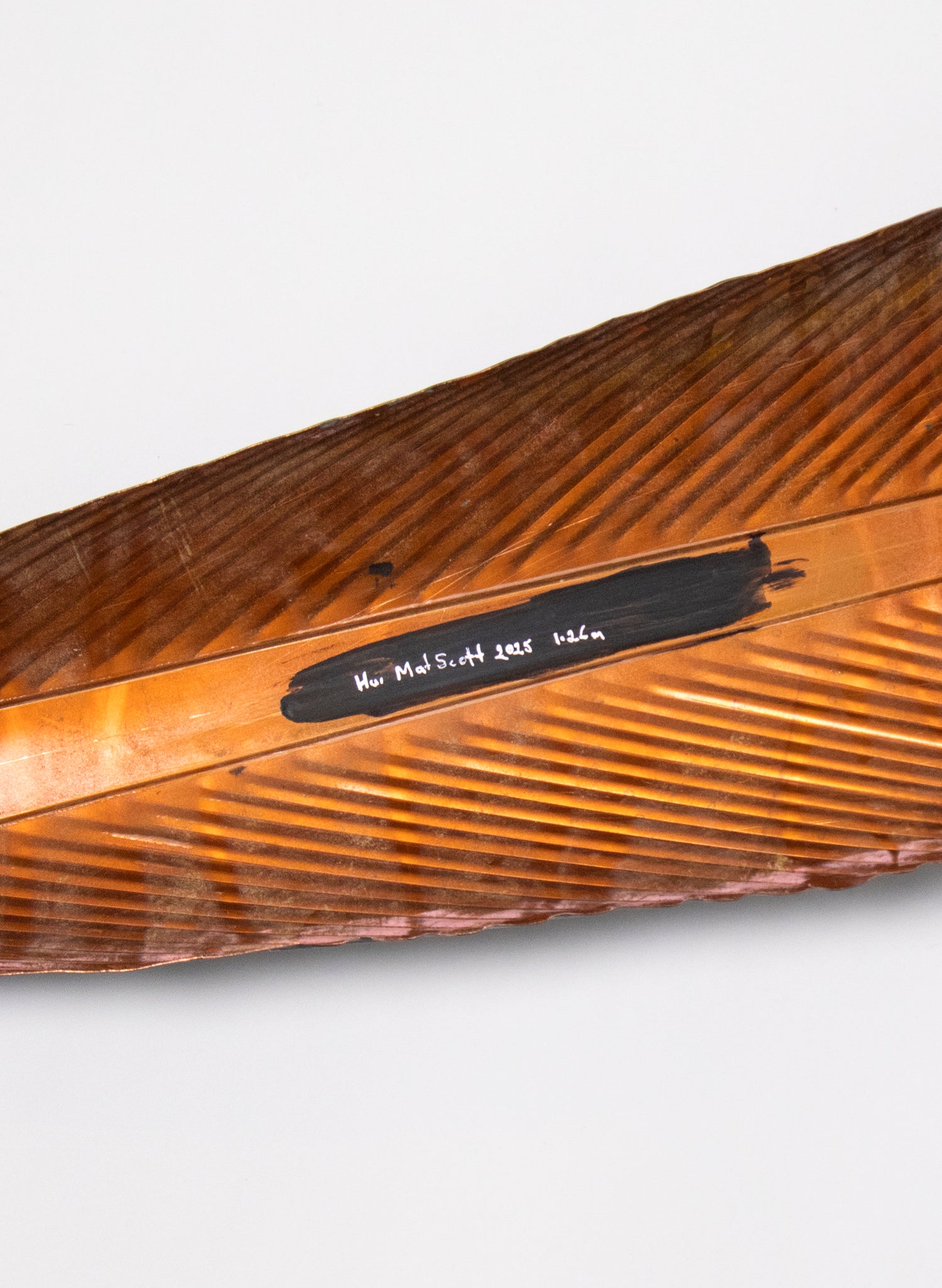 Huia Feather 1260mm - Copper
