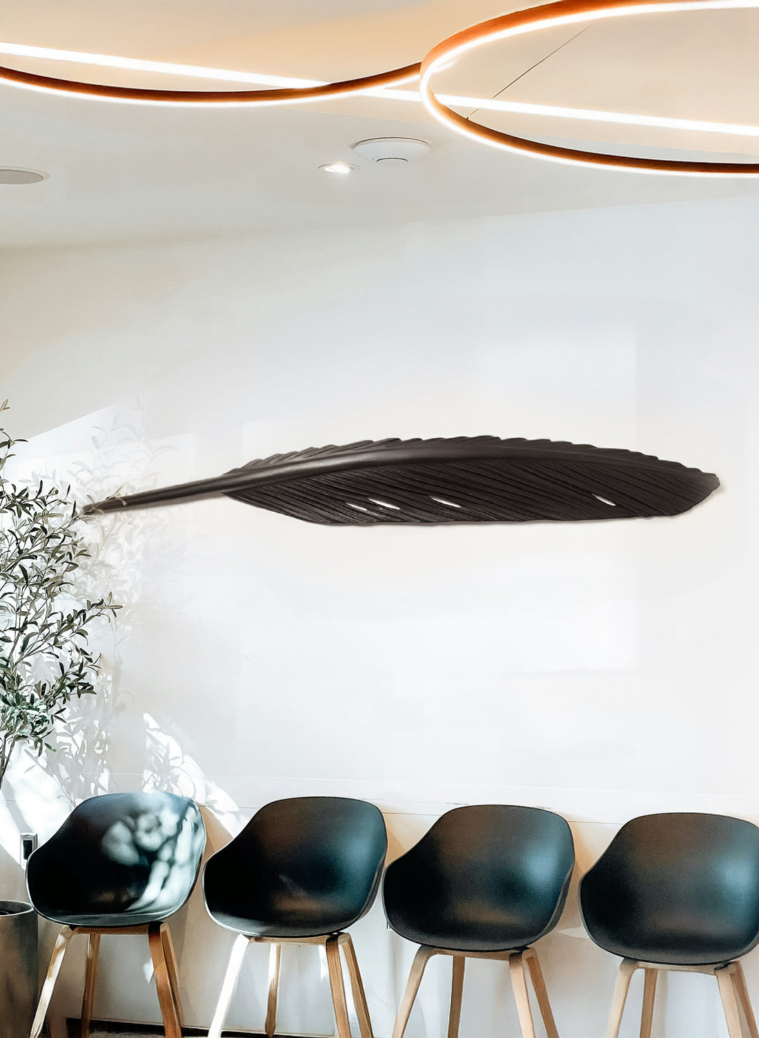 Tūī Swamp Kauri Feather 2500mm