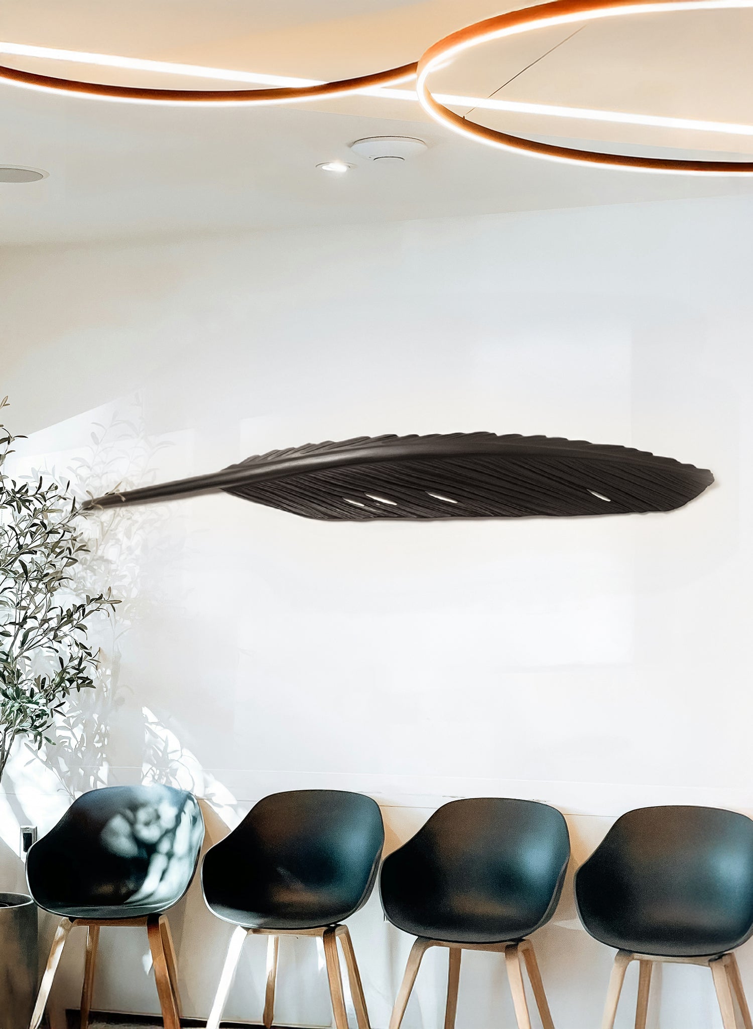 Tūī Swamp Kauri Feather 2500mm