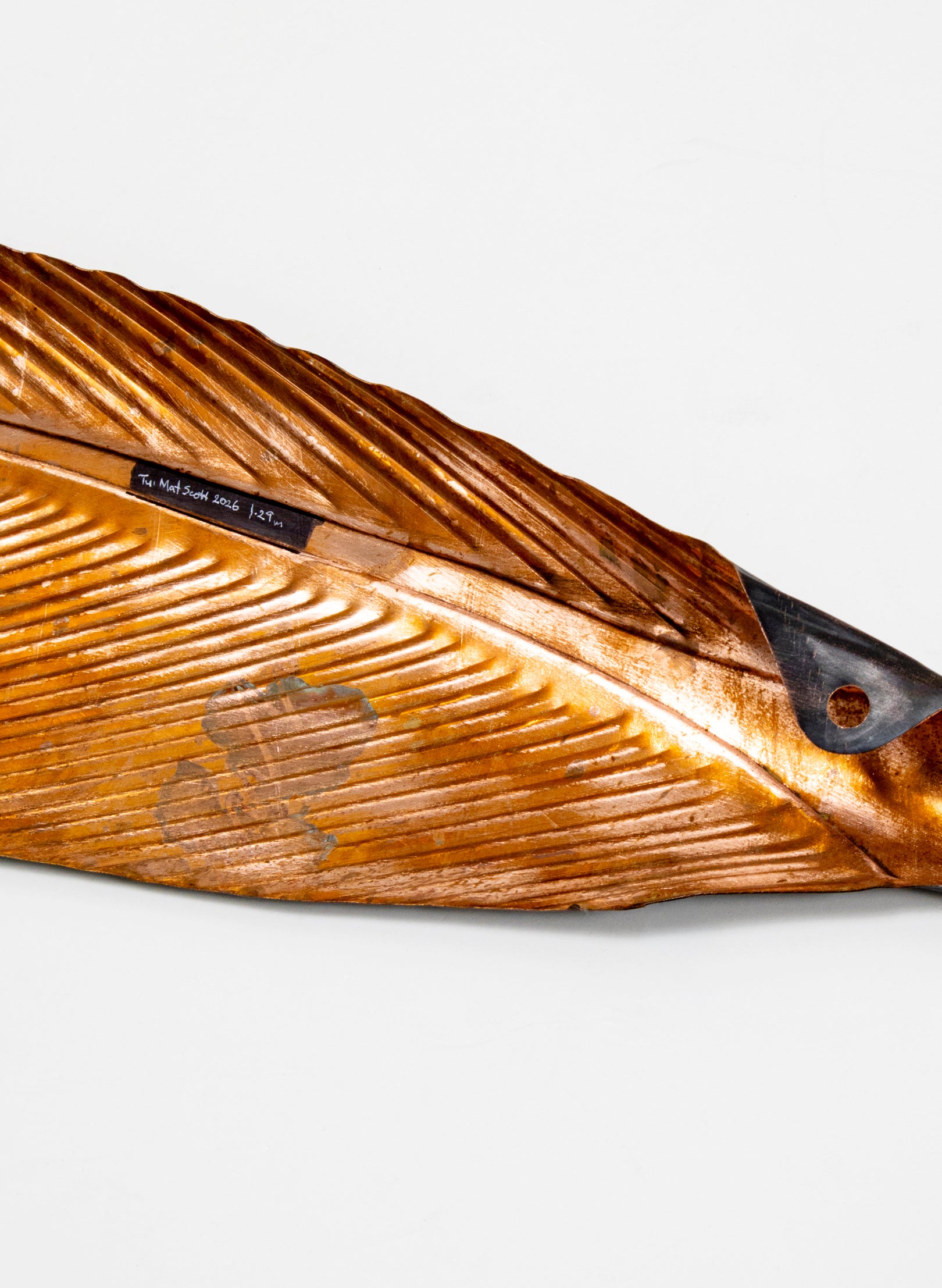 Tūī Feather Copper 1290mm
