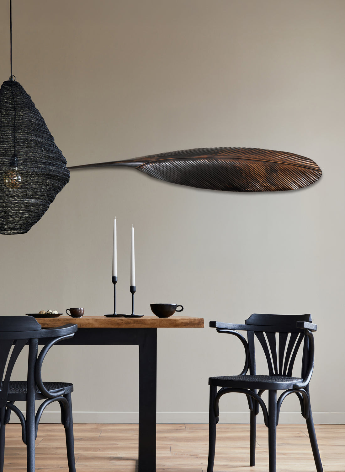 Tūī Feather Copper 1290mm