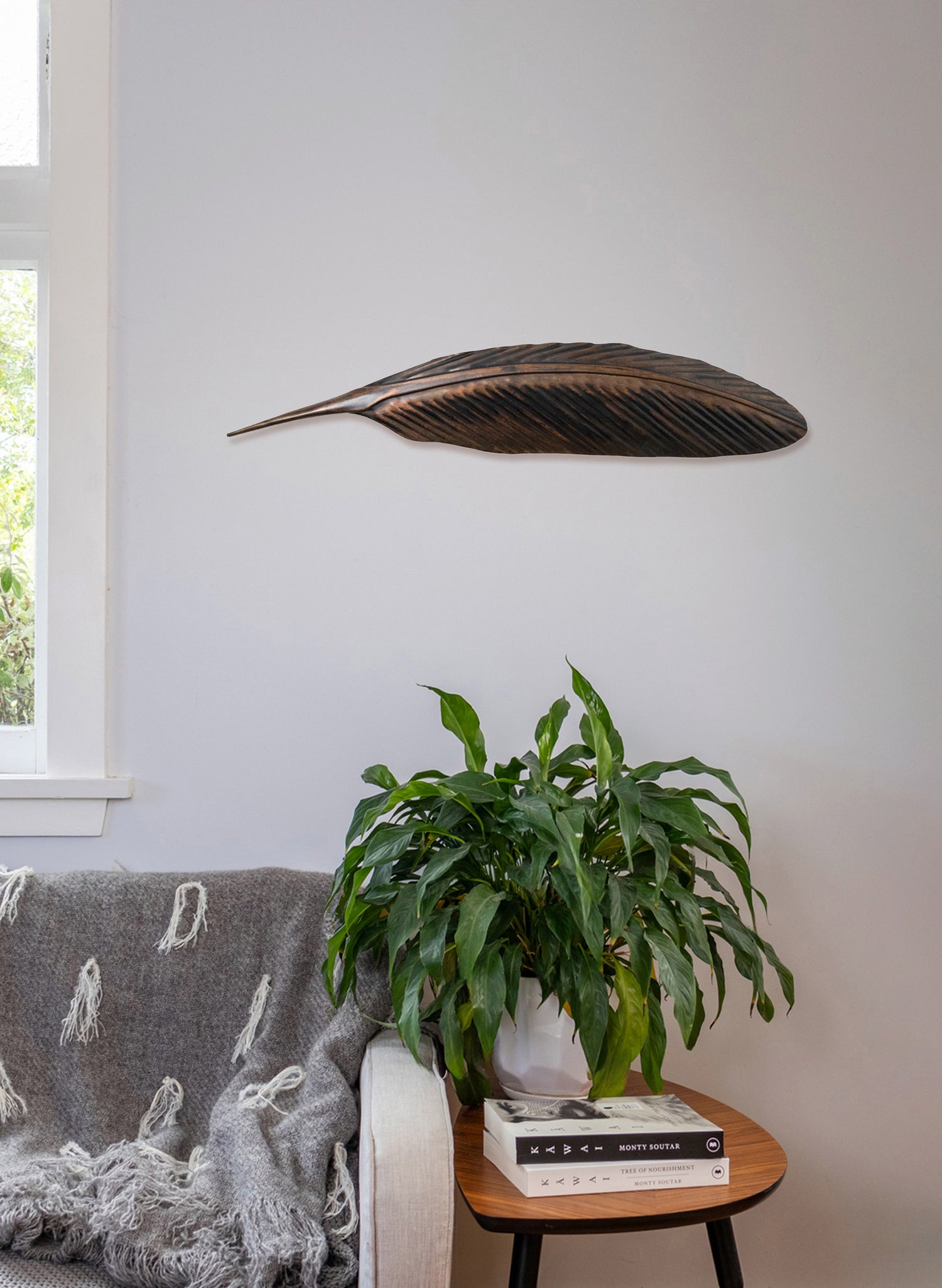 Kārearea Feather Copper 620mm