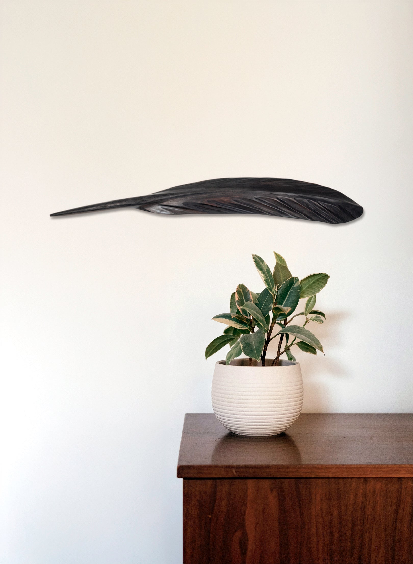 Kahu Swamp Kauri Feather 630mm