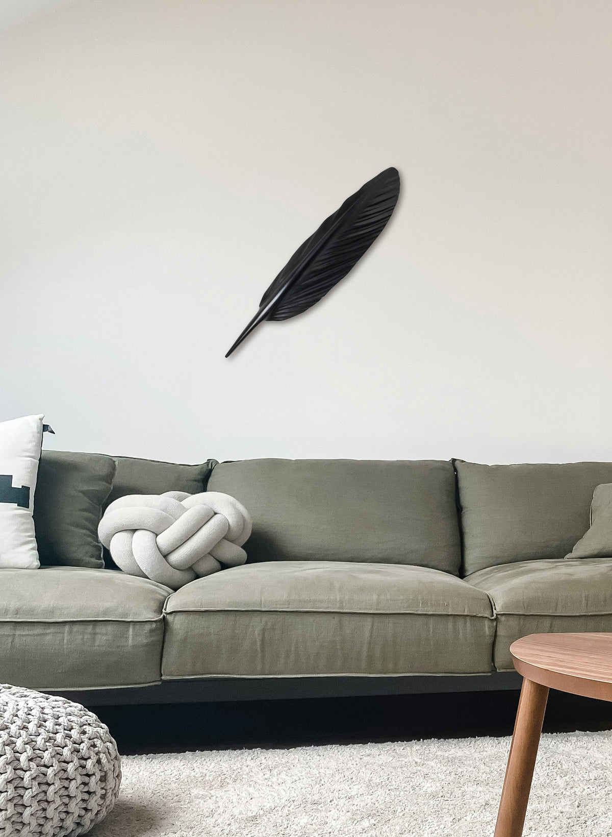 Tūī Swamp Kauri Feather 770mm