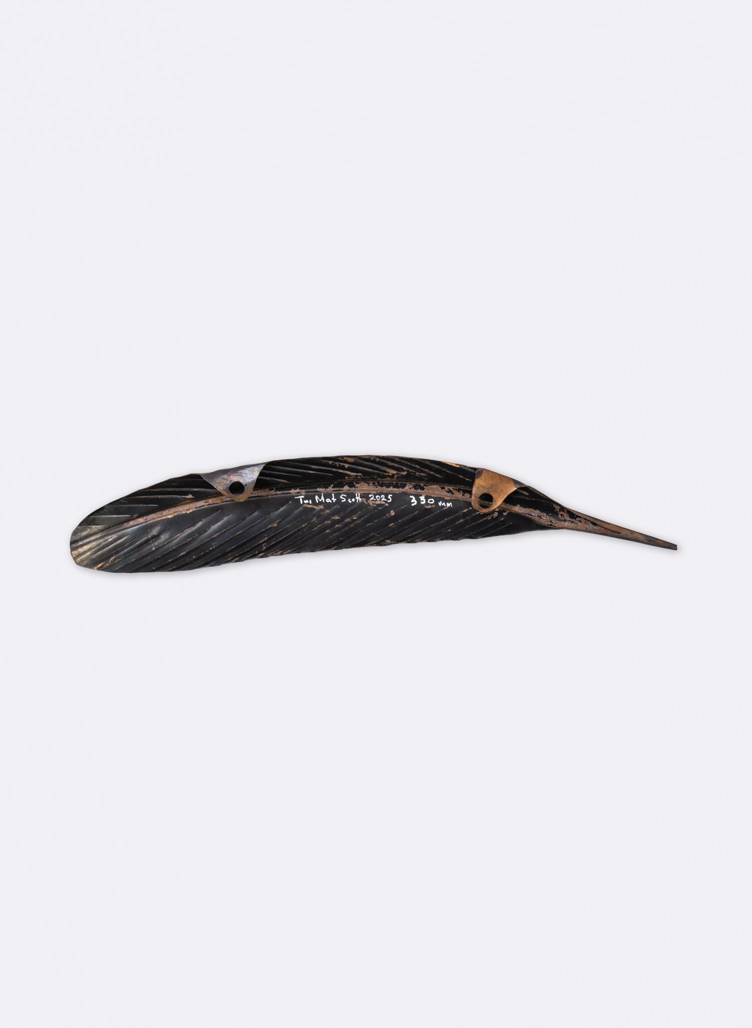 Tūī Copper Feather 350mm