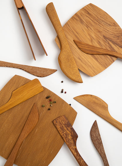 Spreader Knife Set in NZ Native Woods