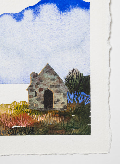 Tekapo Morning The Church Framed