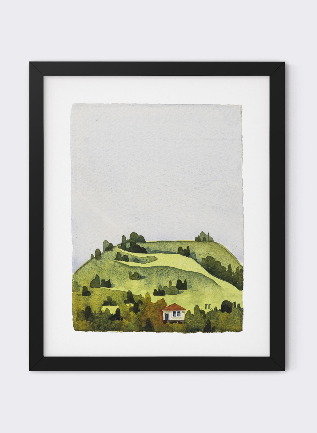 Mount Hobson / Ōhinerau I Framed