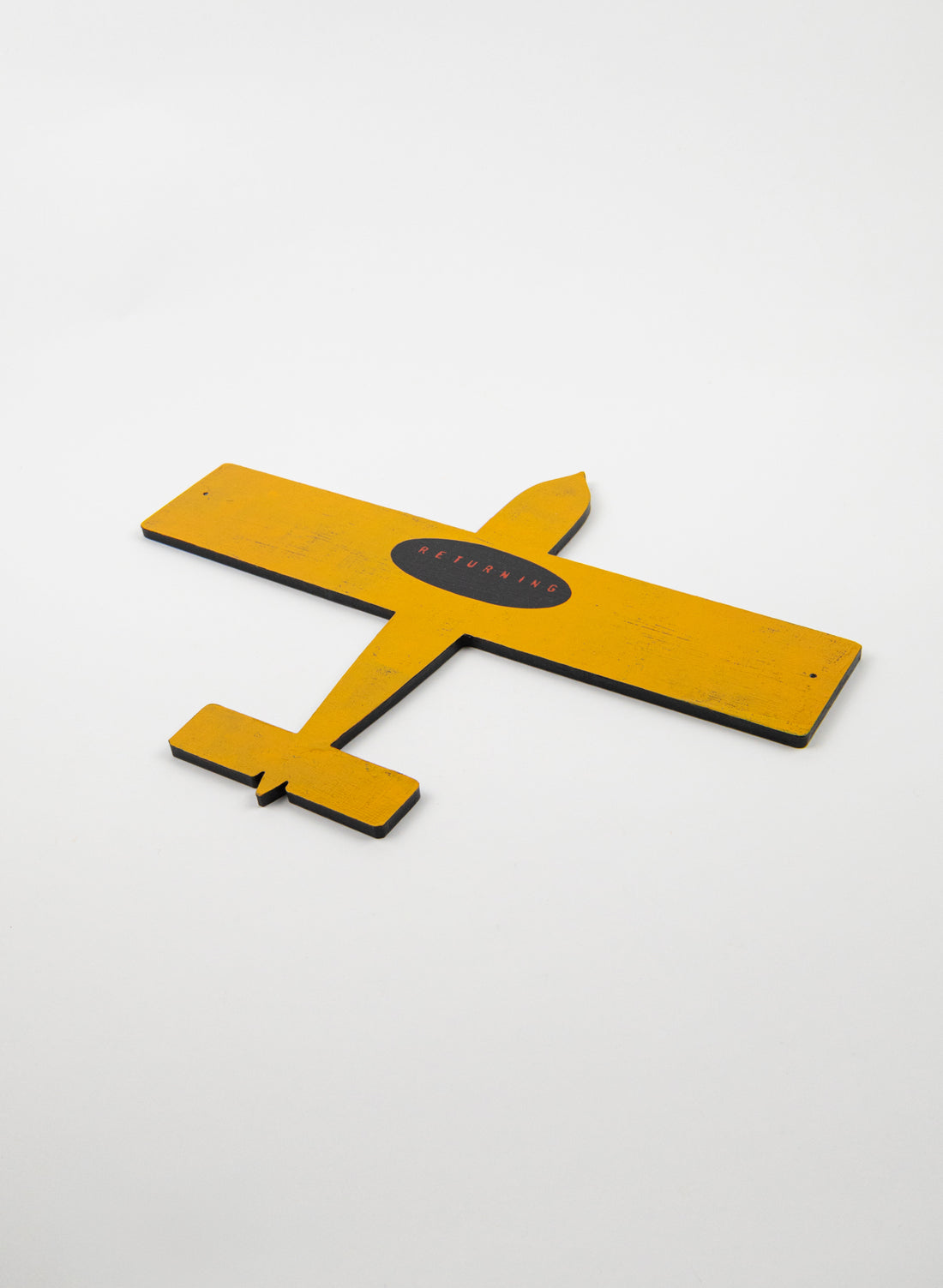 Returning Wooden Plane - Orange