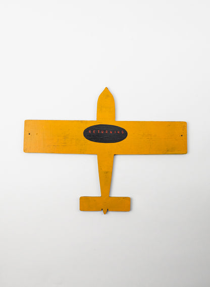 Returning Wooden Plane - Orange