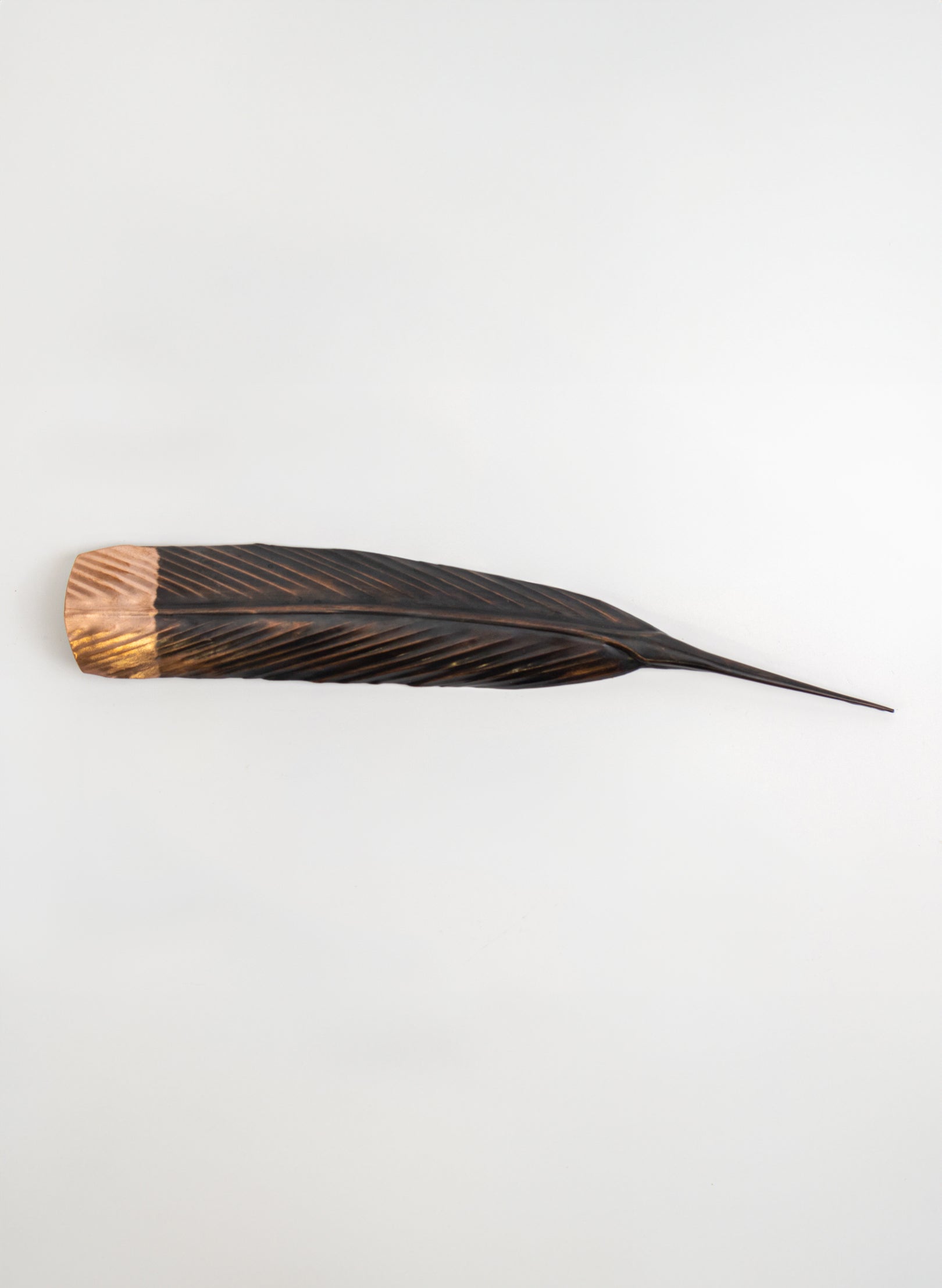 Huia Feather 350mm - Copper
