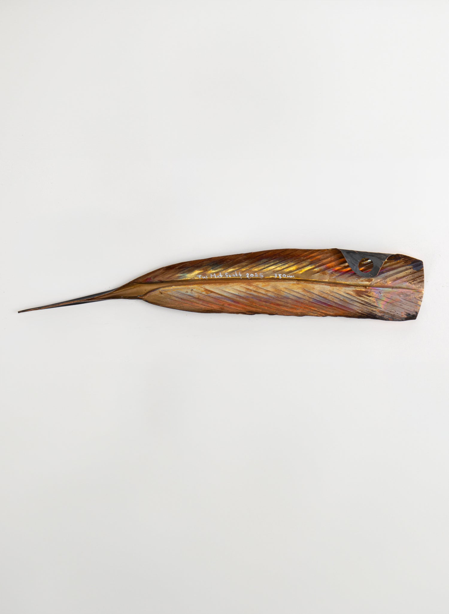 Huia Feather 350mm - Copper