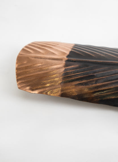 Huia Feather 350mm - Copper