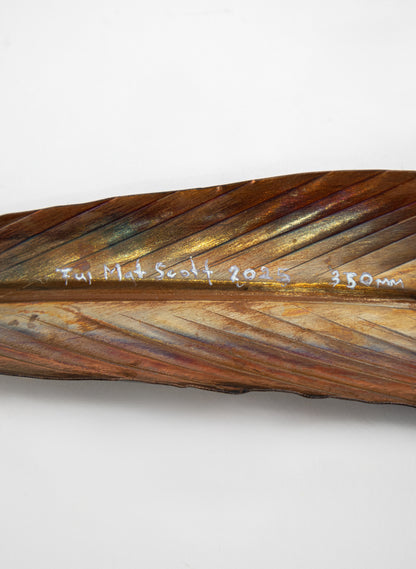 Huia Feather 350mm - Copper