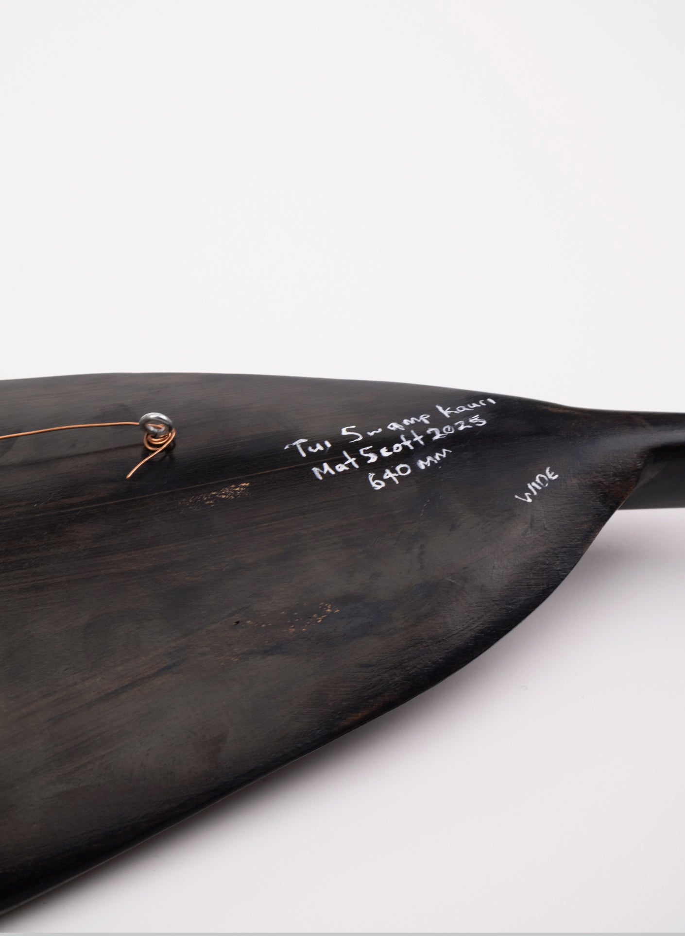 Tui Feather 640mm - Black Swamp Kauri