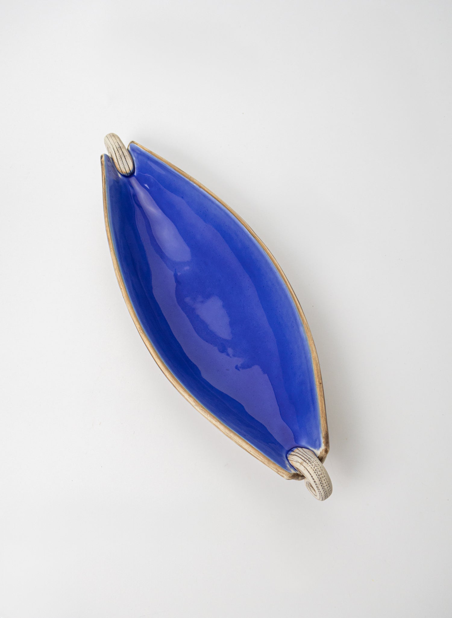 Scroll Bowl - Blue