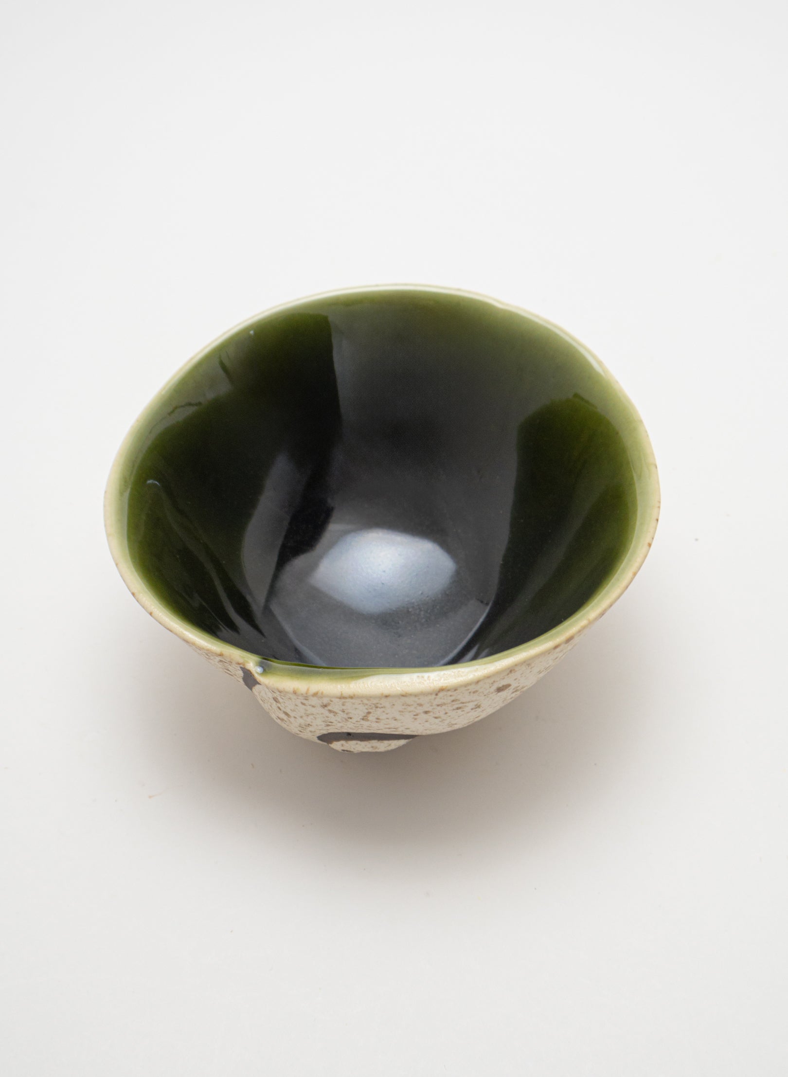 Small Spiral Bowl - Green