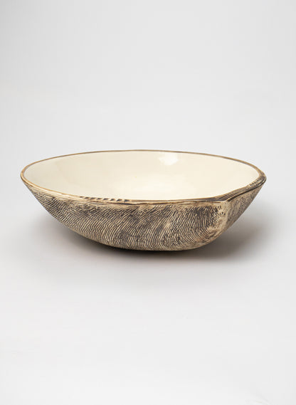 Shell Salad Bowl - Natural