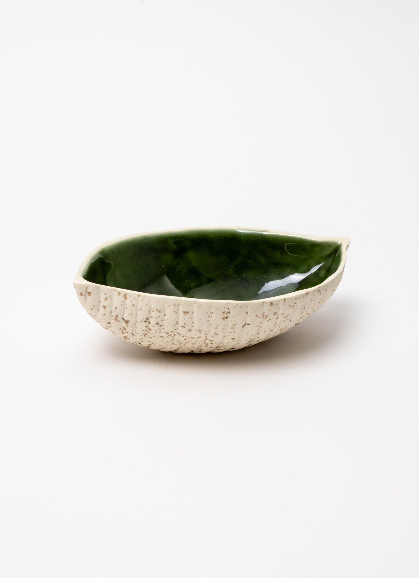 Small Seed Pod Dish - Green