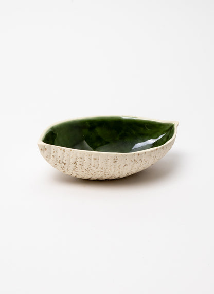 Small Seed Pod Dish - Green