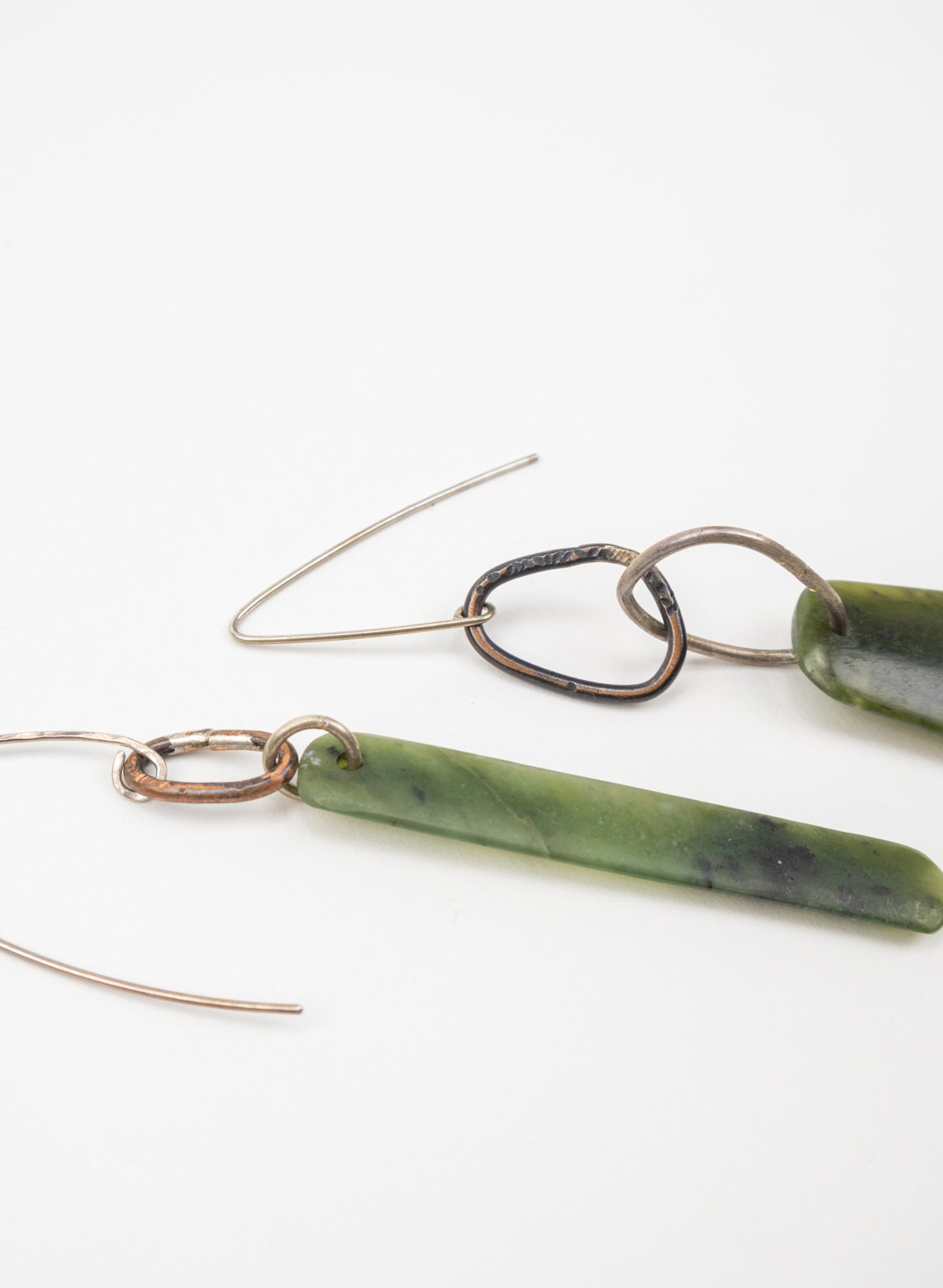 Pounamu Asymmetric Earrings 