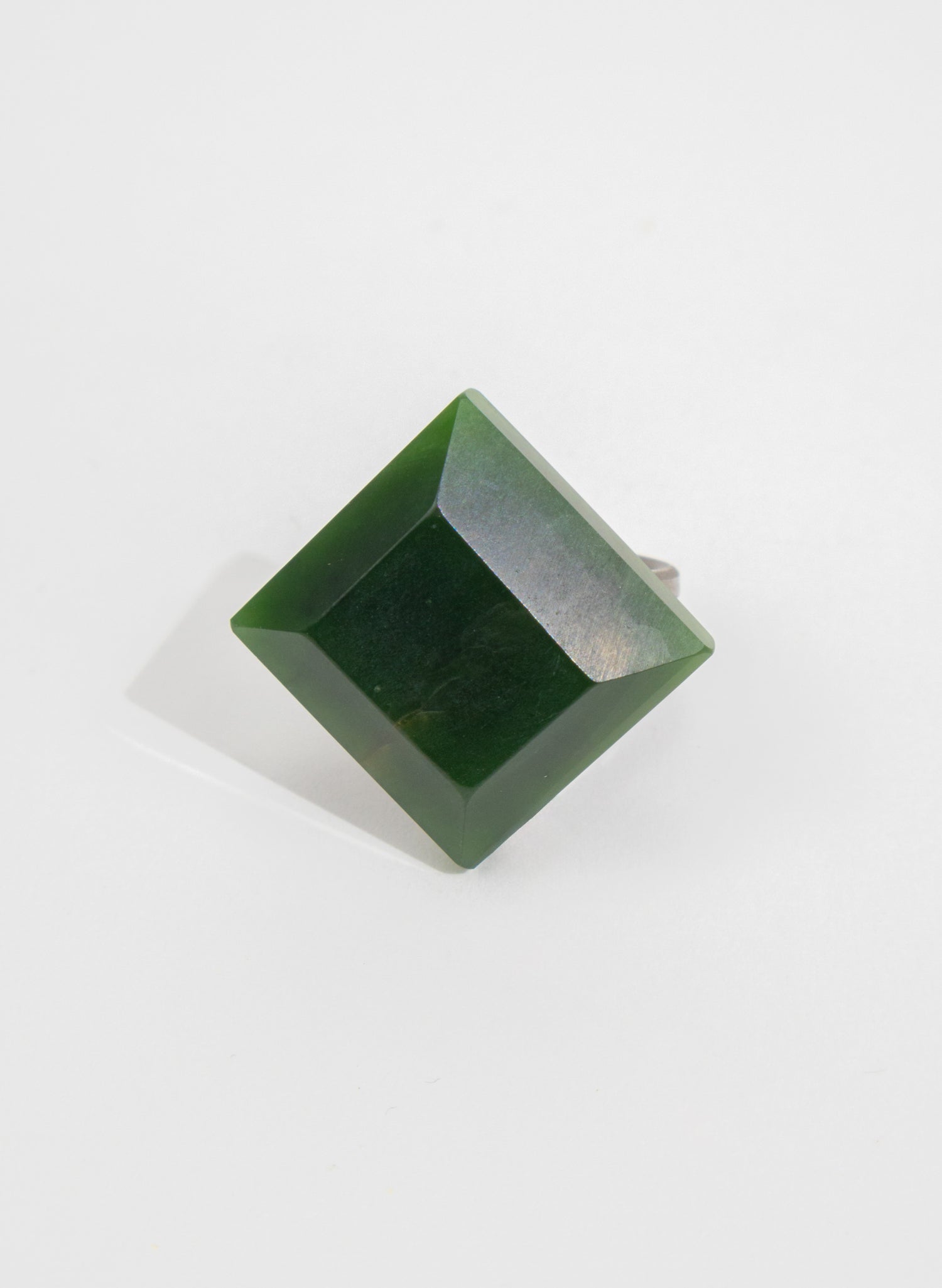 NZ Pounamu &amp; Titanium Ring